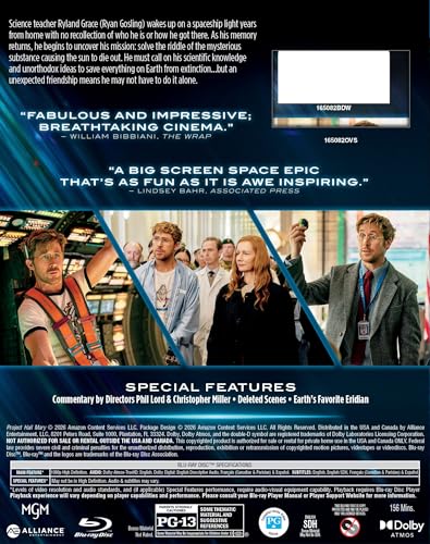 Image of Project Hail Mary (Blu-ray)
