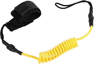 Agatige Safety Paddle, Kayak Paddle Leash Kayak Paddle Holder Tool Lanyard Stretchable Paddle Strap with Carabiner Secure Leash Lanyard Rope for SUP Kayak Canoe