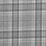 生地のお店オガワ ウール 42750-00 柄物 ウール生地 50cm単位 切り売り ウールチェック 01 ライトグレー/グレー