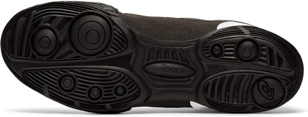 ASICS Kid's Matflex 6 Grade School Wrestling Shoes 13 Big Kid Black/Silver