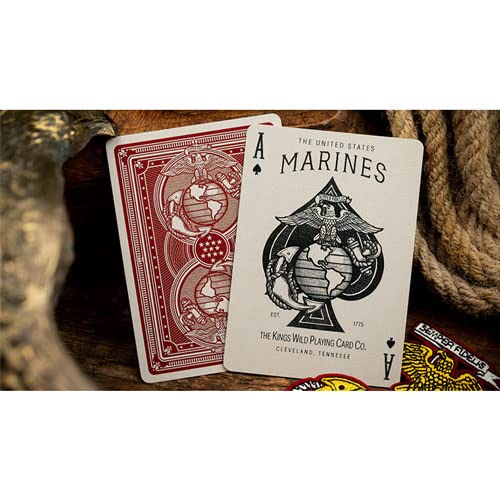 SOLOMAGIA Marines Playing Cards by Kings Wild Project