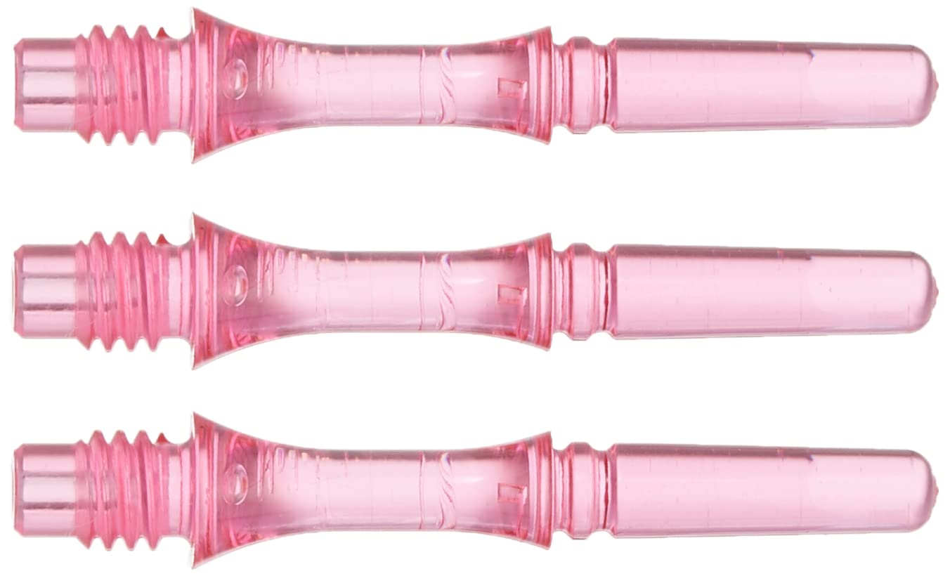 Cosmodarts Fit Shaft Gear Shaft Slim Spin Clear Pink 1