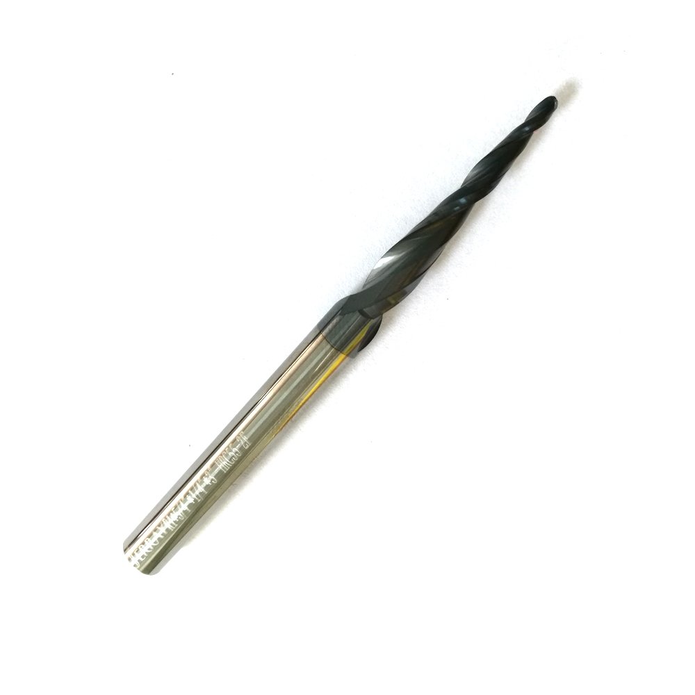 Fraise à Défoncer HRC55 Double Cannelure 6mm - Acier Tungstène 24x60mm - Pour Sculpture Bois CNC