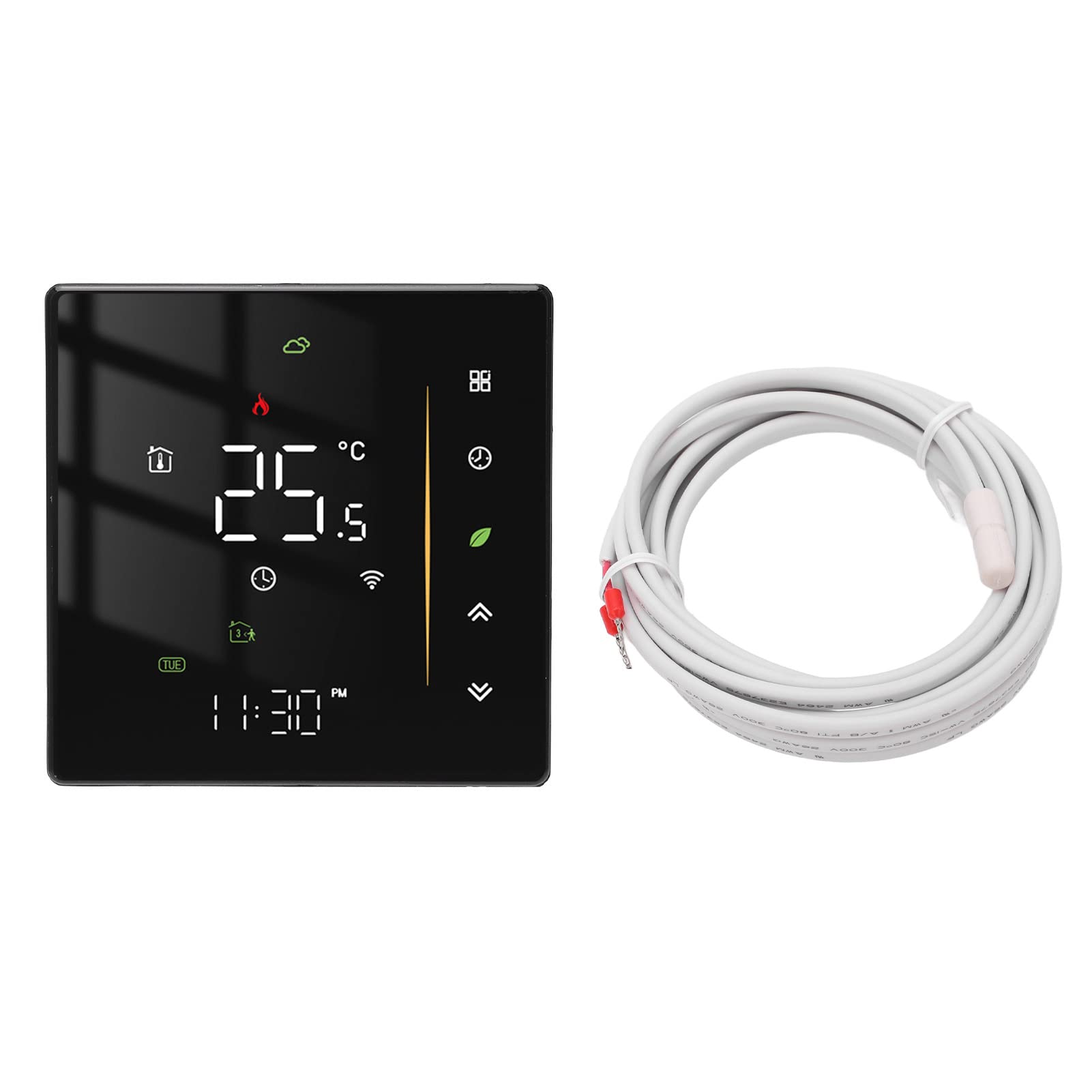 FTVOGUE Inteligentny Termostat Programowalny Regulator Temperatury WIFI