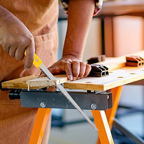 Yuab Outdoor Portable Hand Saw - 3Pcs Garden Saw With Ergonomic Non-Slip Handle | Hiking Equipment For Outdoor Wood Cutting, Trimming Garden Trees, Outdoor Camping, And Bar Gatherings #TOP5