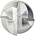 Kodiak Cutting Tools KCT136508 USA Made Premium Solid Carbide End Mill Long Series, 4 Flute, 3/8