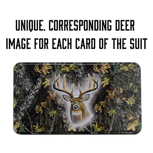 Rivers Edge Products Whitetail Deer naipes y dados miniatura 3