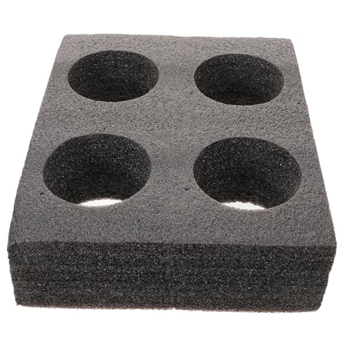 OUNONA Beverage Takeout Cup Holder Tray Drink Carrier for Smoothies Convenient and Sturdy Packing for Restaurants and Cafes