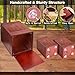 Wooden Cremation Urn for Human, Wood Handmade Engraved Decorative Box, Funeral Urns for Adult Male Female Burial or Memorial Keepsake, Urns for Ashes Men Women