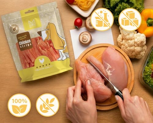 MERSJO Hundeleckerli - 88% Hoher Fleischanteil, Keine Zusatzstoffe, Getreide- und Zuckerfrei, Leckereien für Hunde zur täglichen Ergänzung… – Ansicht 2