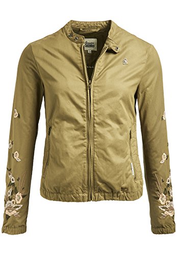Khujo Damen Jacke Orianna Military Green (olive), Größe:XL