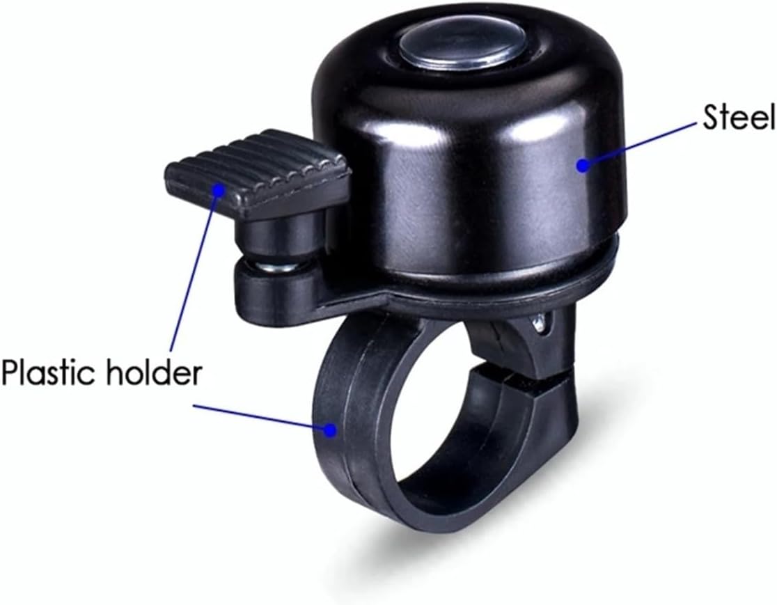 Bicycle Bell Steel for Cycling Handlebar Ring Bike Accessories