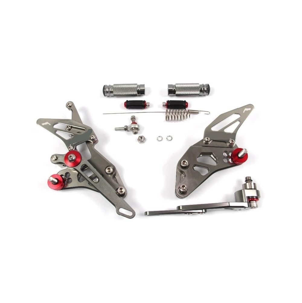 Repose-Pieds Moto Arrière Réglables Commandes Reculées pour GSXR1000 2010 2011 2012 - 7