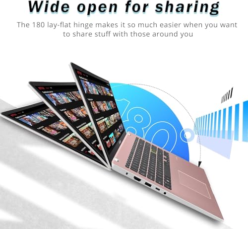 Image of ASUS Vivobook Go 15.6 inch FHD Laptop, Intel Pentium Silver N6000, 4GB RAM, 128GB SSD Drive, ‎Intel HD Graphics, HD Webcam, Wi-Fi 5, with 1-Year Office 365, Win11, Pink