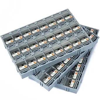 Guanruixin 1206 SMD Resistor Assortment Kit,Resistor Pack of 7200 Pieces 72 Values(Each Value 100 Pcs)?1% Tolerance (0 Ohm-10 Mega Ohm) Thick Film Chip Resistor Kit Rohs Compliant