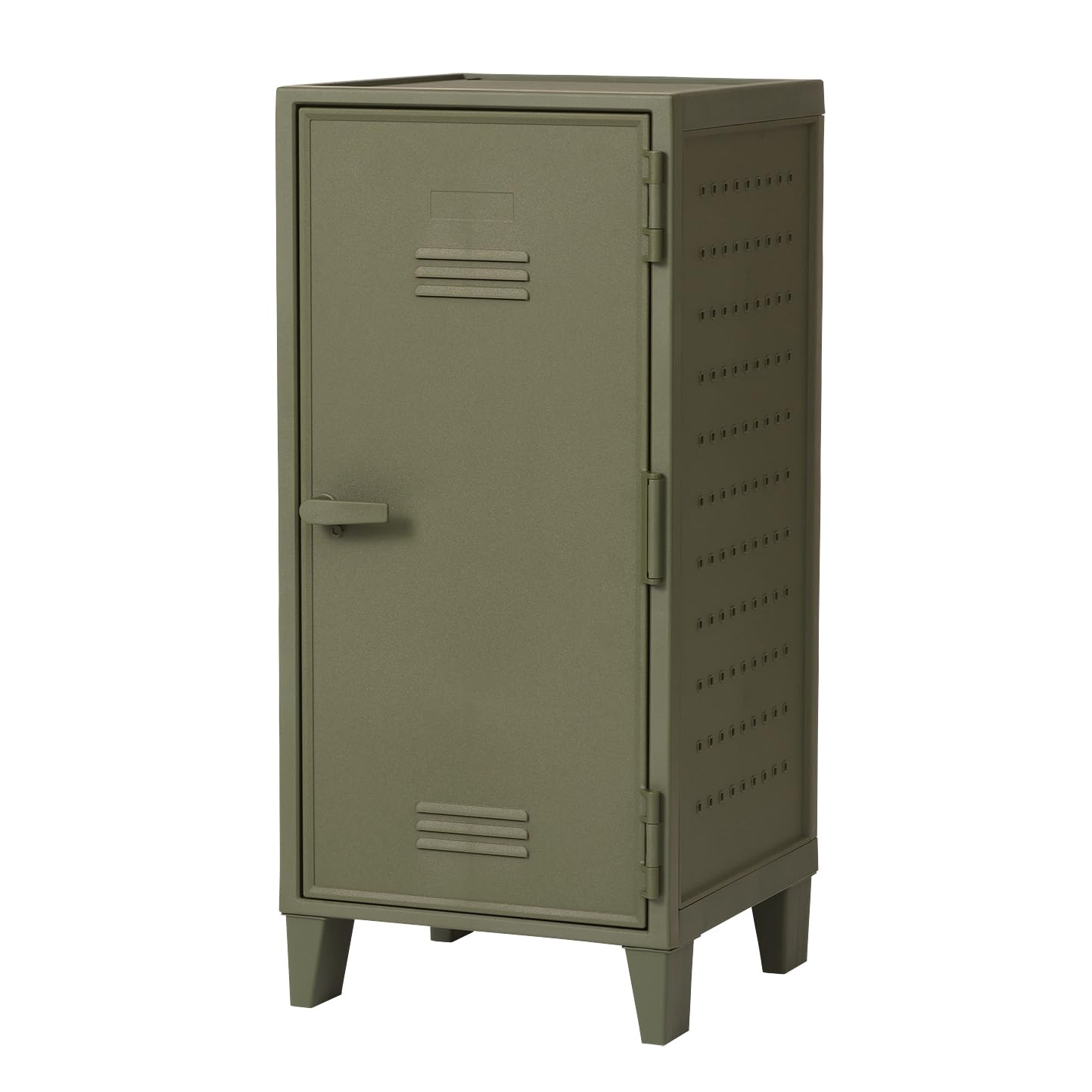 Tenma Locker-Shaped Storage Box Fits Peg Cabinet Retro Cute