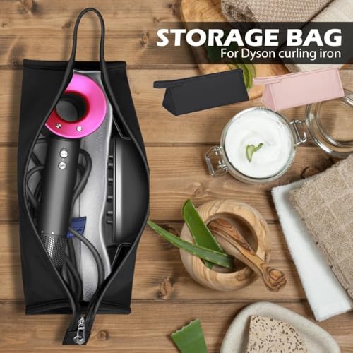 Image of Suicune Portable Travel Organizer for Airwrap Styler and Attachments, Travel Storage Bag Compatible with Airwrap Styler