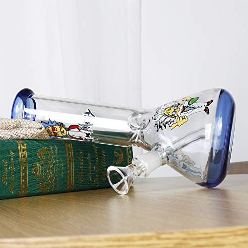 The7boX Beaker Bong Glas bong mit Aufkleber 20cm – Bild 6