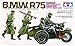 Tamiya  35016 1/35 German BMW R75 w/Car