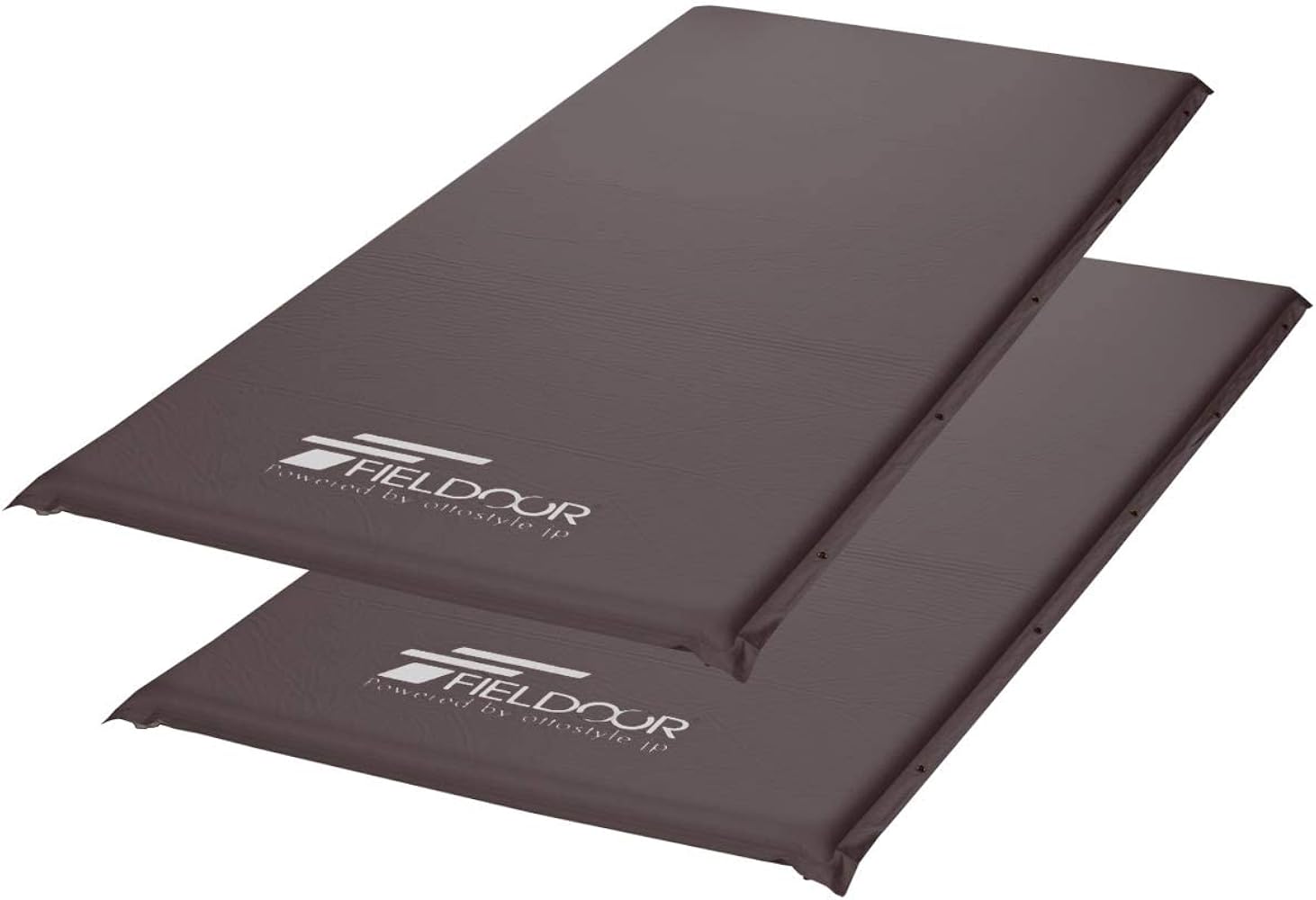 2枚セット FIELDOR 車中泊マット厚さ5cm Lサイズ FIELDOOR 1年保証 車中泊マット キャンプマット 厚さ 5cm L