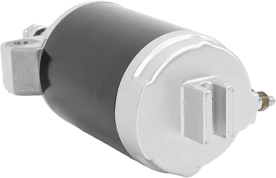 SUNGOOYUE Motor de Partida Externo, Motor de Partida Elétrico Marítimo para de Popa de 4 Tempos de 9,9 aCom Alumínio Premium e Material de Ferro
