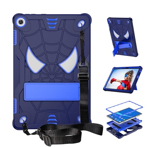Coque Lenovo Tab M10 Gen 3 10.1" TB328F protection tablette enfant抗震 housse bleu