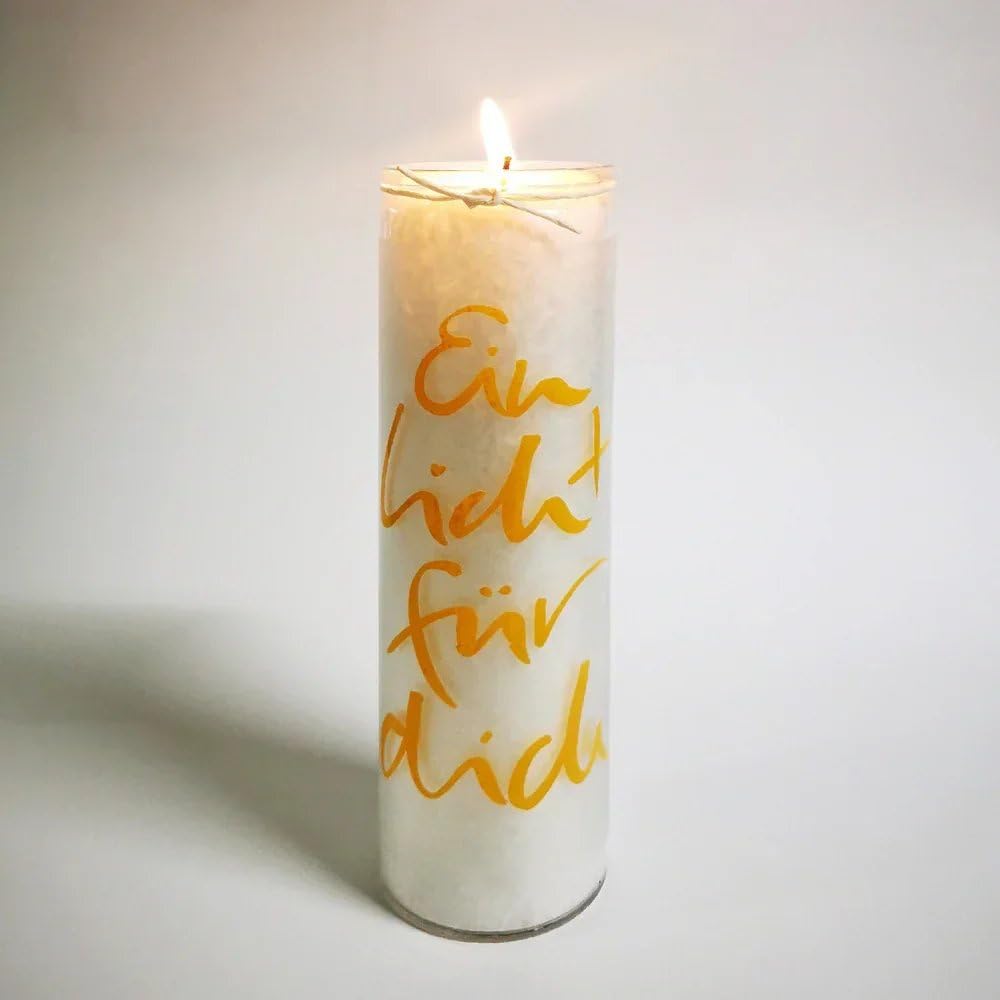 12 SignKerzen + 12 Karten "Ein Licht für dich"