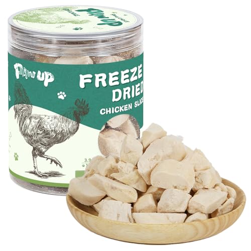 PAWUP Freeze Dried Chicken Dog Treats, 3.8 oz