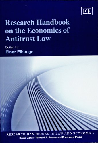 Research Handbook on the Economics of Antitrust Law (Research Handbooks in Law and Economics series)
