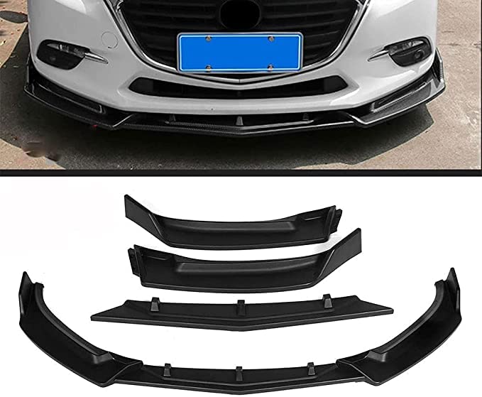 Buy buhb Front Bumper Spoiler Splitter for Mazda 3 Axela 20142018