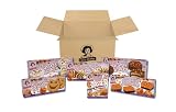 Little Debbie Fall Flavors Variety Pack - Pumpkin Spice Rolls, Chocolate Party Cakes, Vanilla Party Cakes, Buttery Vanilla Muffins, Pumpkin Delights and Pumpkin Brownies - 1 box each