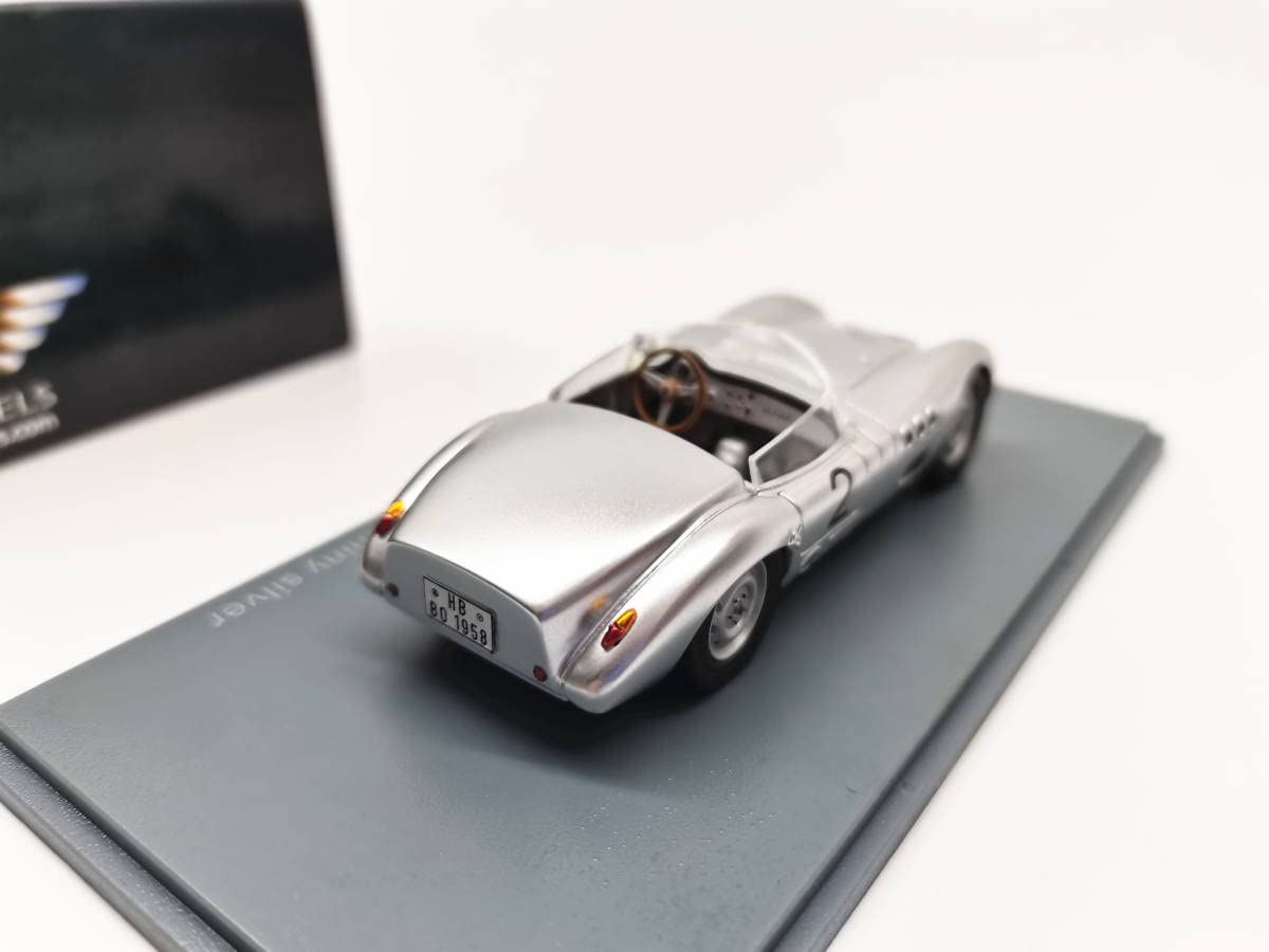 Amazon | NEO 1/43 Borgward 1500 RS AVUS 1958#2 | ミニカー