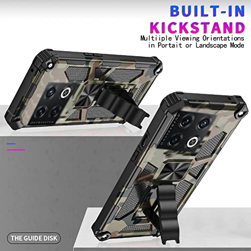 Ysnzaq Custodia per OnePlus 10 Pro, [Military