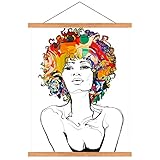 bilderbuch bungalow Einfache Operation：Platzieren Sie Ihr Poster und hängen Sie es mit einem Fellseil auf,Geniale Lösungen zum Aufhängen von Postern. Keine Löcher und Bildschäden mehr!Sie können das Foto/Bild/Gemälde/Poster jederzeit ohne Beschädigungen ändern. Und nimmt nicht an Ort und Stelle zu bewegen, ohne Druck.