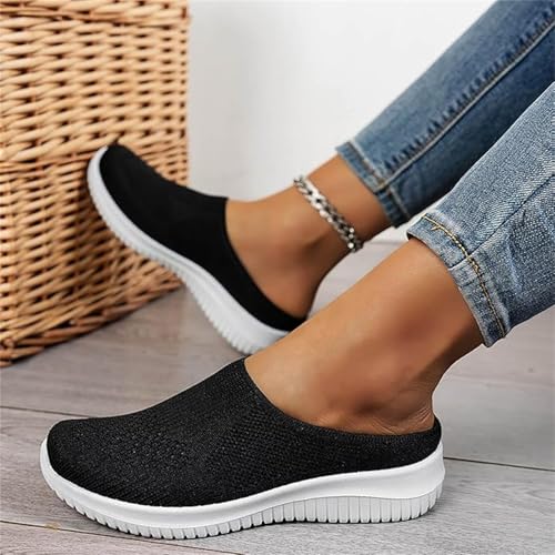 Orthopedic Sneakers Breathable Womens Walking Shoes Slip On Closed Toe Comfortable Casual Lightweight Athletic Slippers3