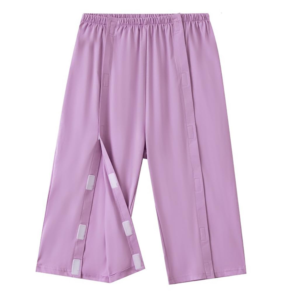Ropa para Pacientes Postrados En Cama, Pantalones para Pacientes con, Traje para Discapacitados, Fácil De Usar Y Quitar, Asistente De Enfermería Hospitalaria, para Fracturas, Parálisis
