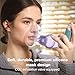 Inhaler Spacer for Adults, Spacer for Inhaler with Anti-Static Chamber, Detachable Design for Easy Cleaning, Leak-Resistant Valve, Liquid Silicone Mask, Durable and Effective Model 4650