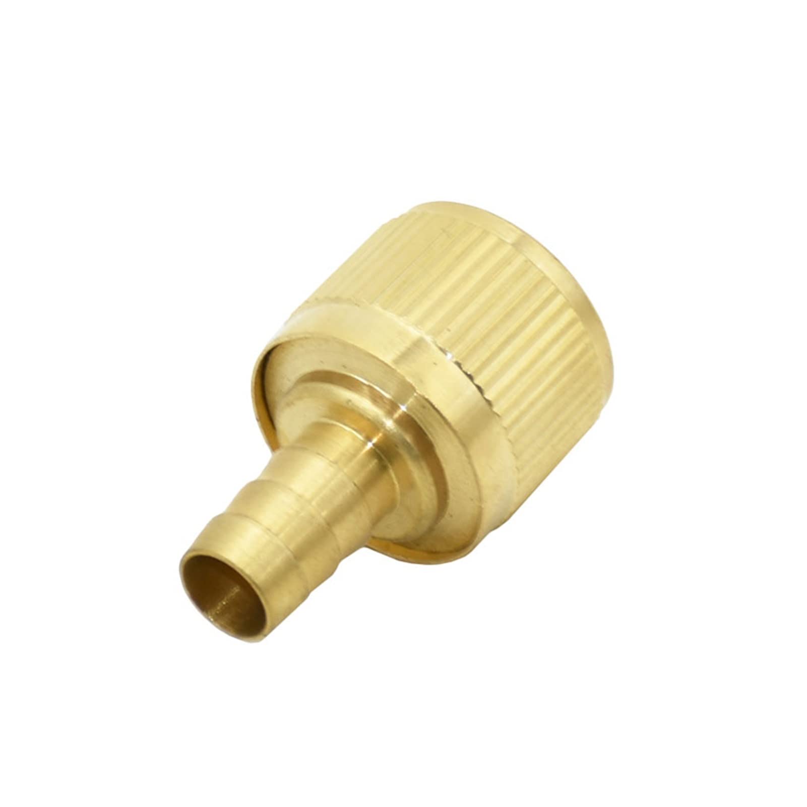 Adaptador de manguera de plomería de jardín Brass 12mm Barb Acoplamiento rápido 1/2 "Expansión de la manguera Acoplamiento de acoplamiento Jardín Agua Agua Adaptador de ajuste de cobre 8 piezas