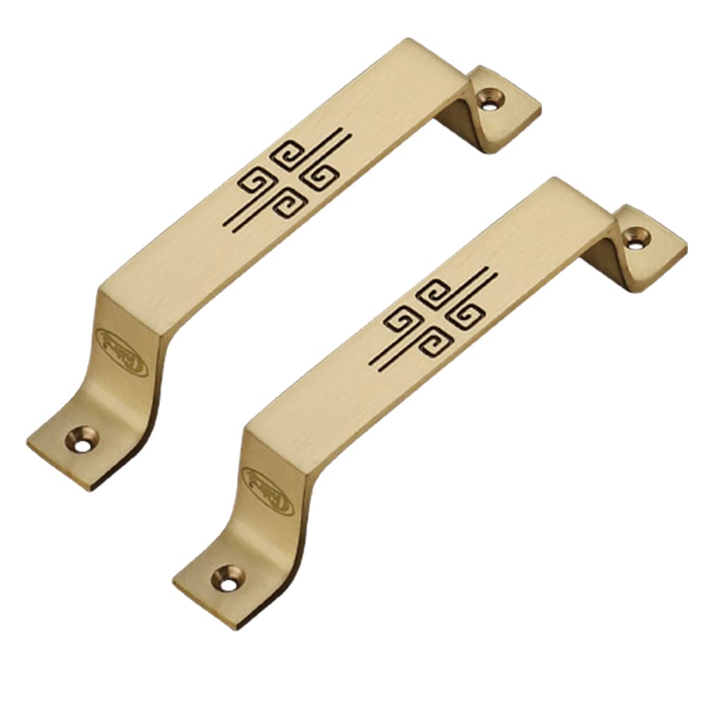 Chitra Brass Blossom Series Door/Cabinet/Drawer Handles Pack of 2 (Coffee Antique, 6 Inch) (B0BDFXQHB9) Amazon Price History, Amazon Price Tracker