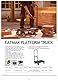 STANLEY FATMAX Plattformwagen FXWT-712 aus Aluminium - Kapazität 135 Kilo