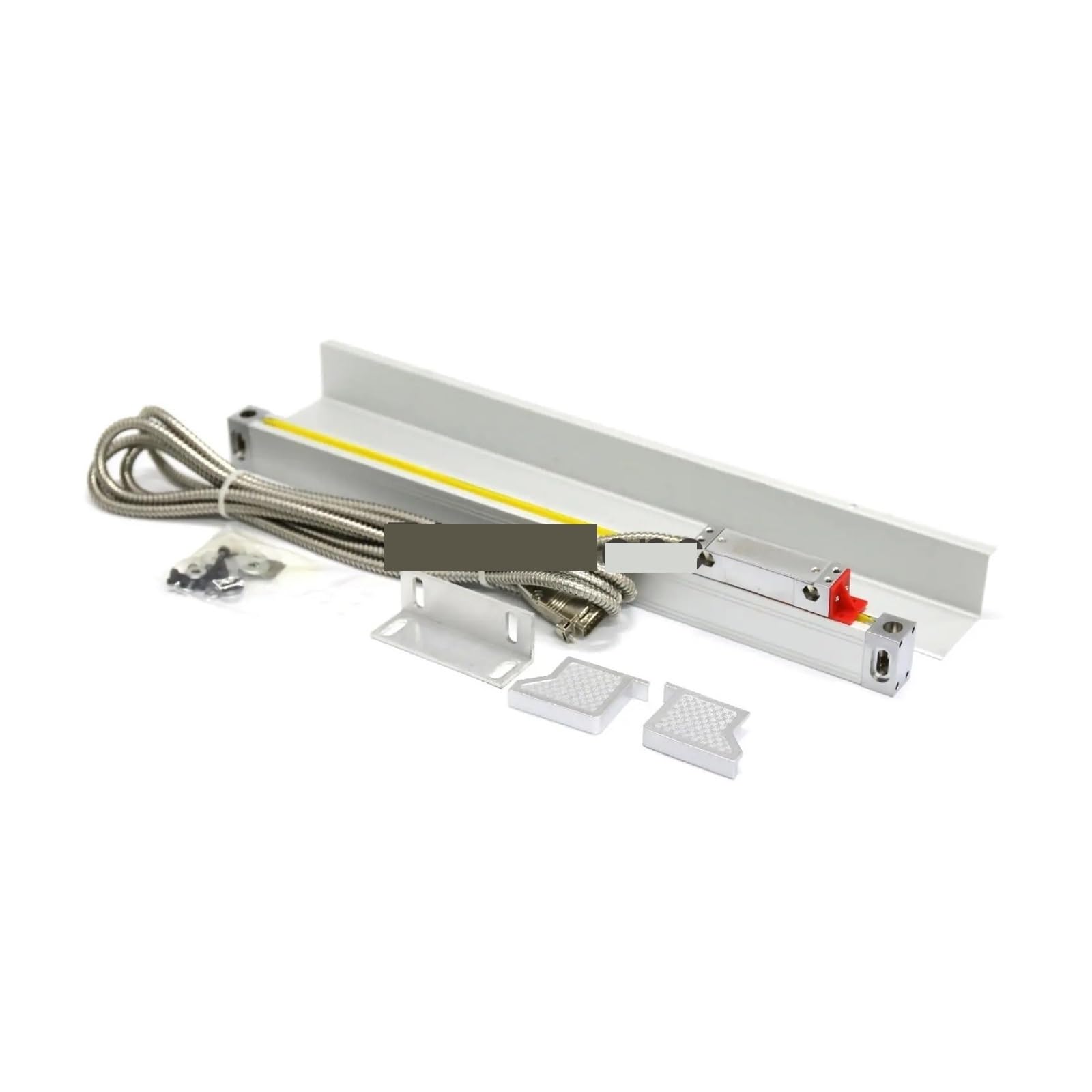 codificador lineal óptico, Lectura Digital De 1 Eje, Torno Fresado DRO, Máquina CNC, Codificador E Lineal, Codificadores Sensor Vidrio Con Regla Viaje 5um 0-1000mm