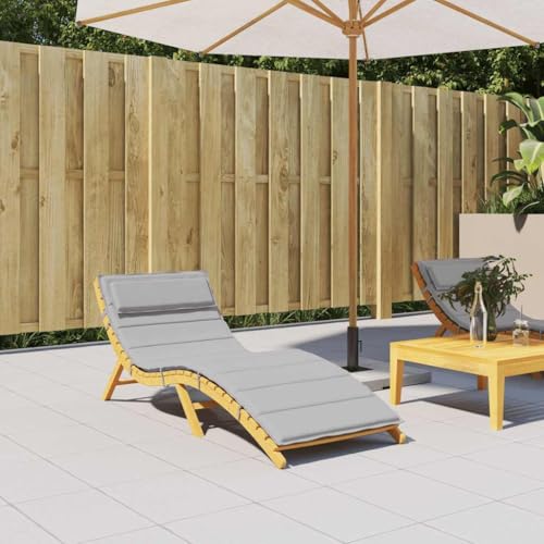 Coussin de jardin confortable et imperméable avec attaches transat