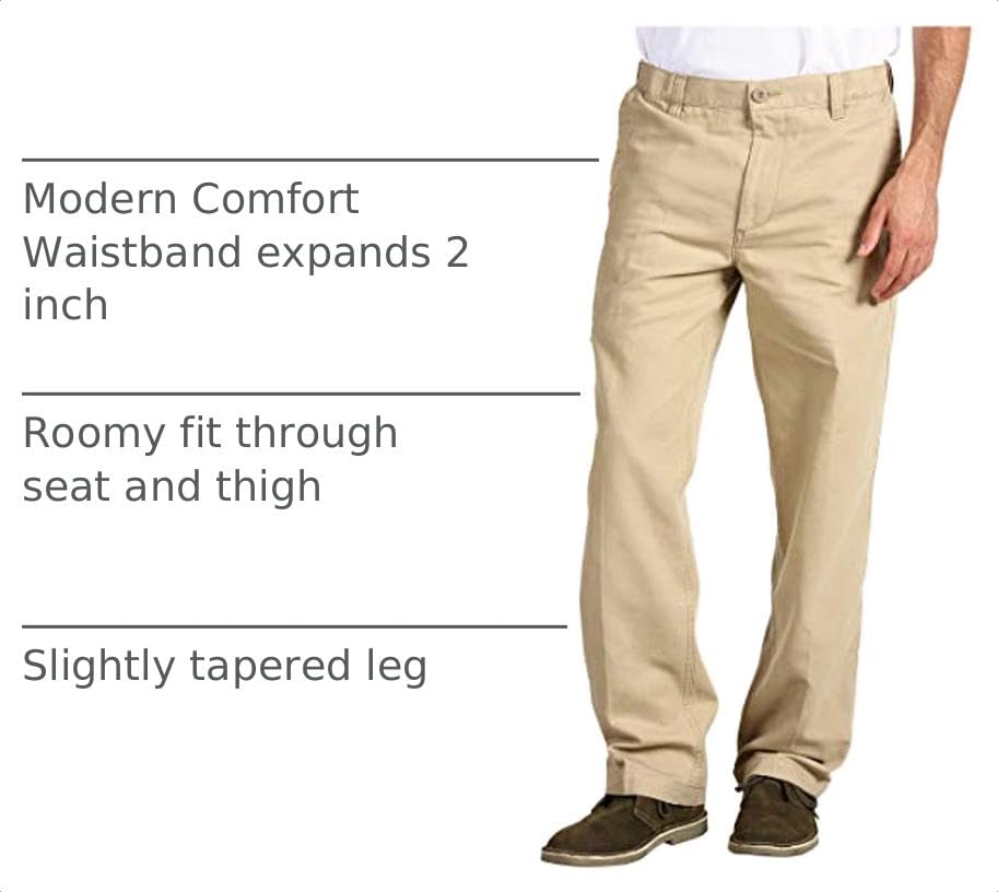 Dockers Men's Classic Fit Comfort Cargo Pants, Desert Sand, 34W x 32L - image 3