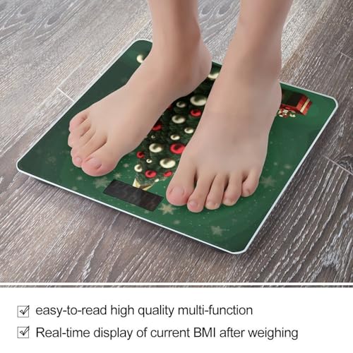 Báscula digital redonda para baño con pantalla grande miniatura 5
