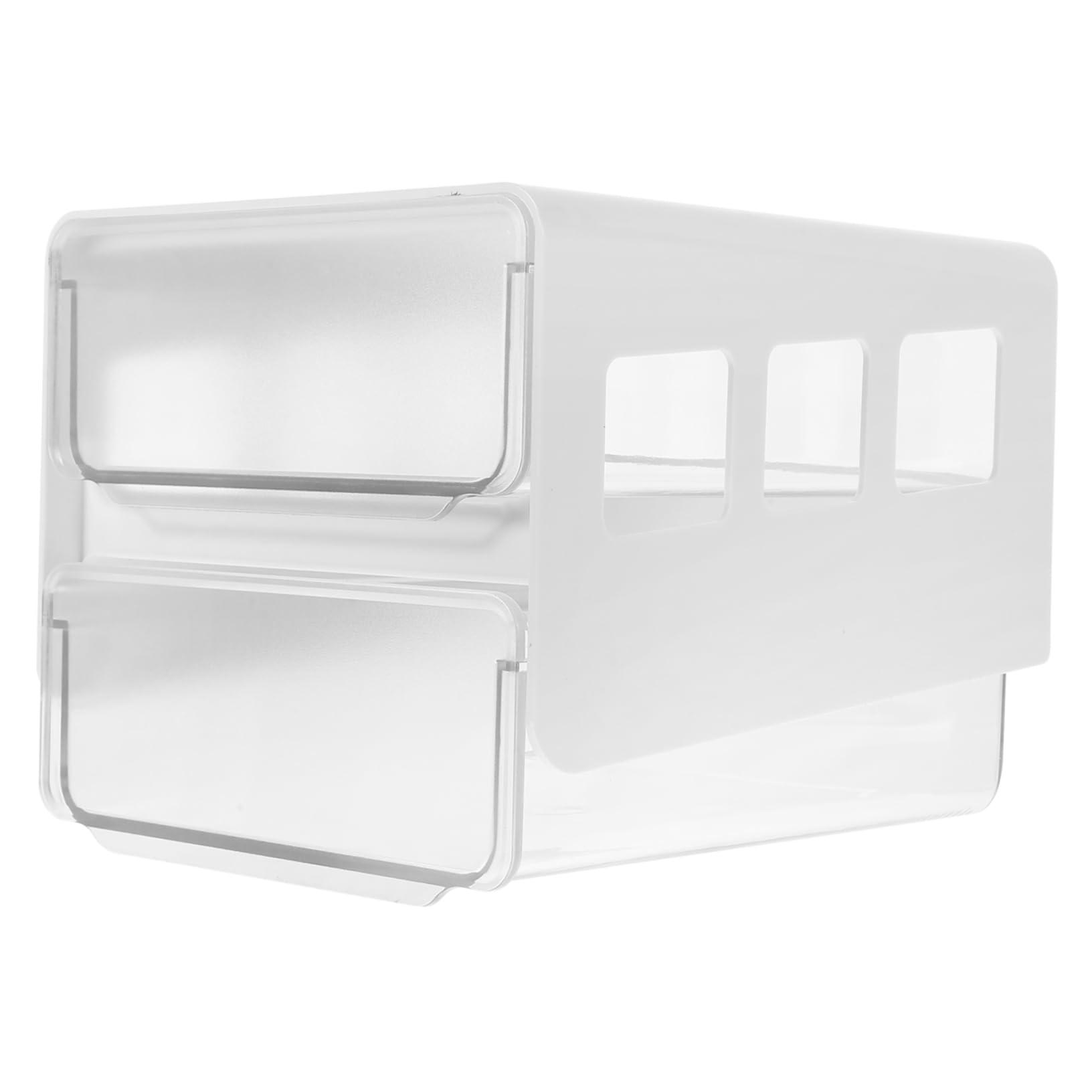 Hemobllo Sotto Scrivania in Abs e Pp Organizer Nascosto per Piccoli Oggetti Design Cassetto per Risparmiare Spazio Facile Installazione Nastri Autoadesivi Utilizzo Duraturo e Pratico