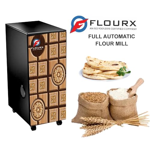 Image of Atta Maker | Flour Mill | Atta Chakki Machine for Home | Automatic Domestic Ghar Ghanti for Grinding Masala and Grains, with Standard Accessories (Sandal)