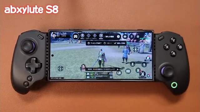 abxylute S9 モバイルコントローラー タブレット スマホ ゲームパッド abxylute S9 Mobile Gaming Controller, Supports Playing While