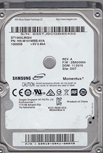 Image of SAMSUNG ST1000LM024 HDD 1TB SATA 5400RPM Samsung ST1000LM024 P N HN M101MBB M 1TB Seagate
