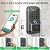 Fingerprint Door Lock with 2 Lever Handles - Keyless Entry Smart Deadbolt,Electronic Keypad Lock with Auto Lock,Bluetooth,APP Control,Digital Code,Password,Key,Front Door Handle Set,Easy Installation
