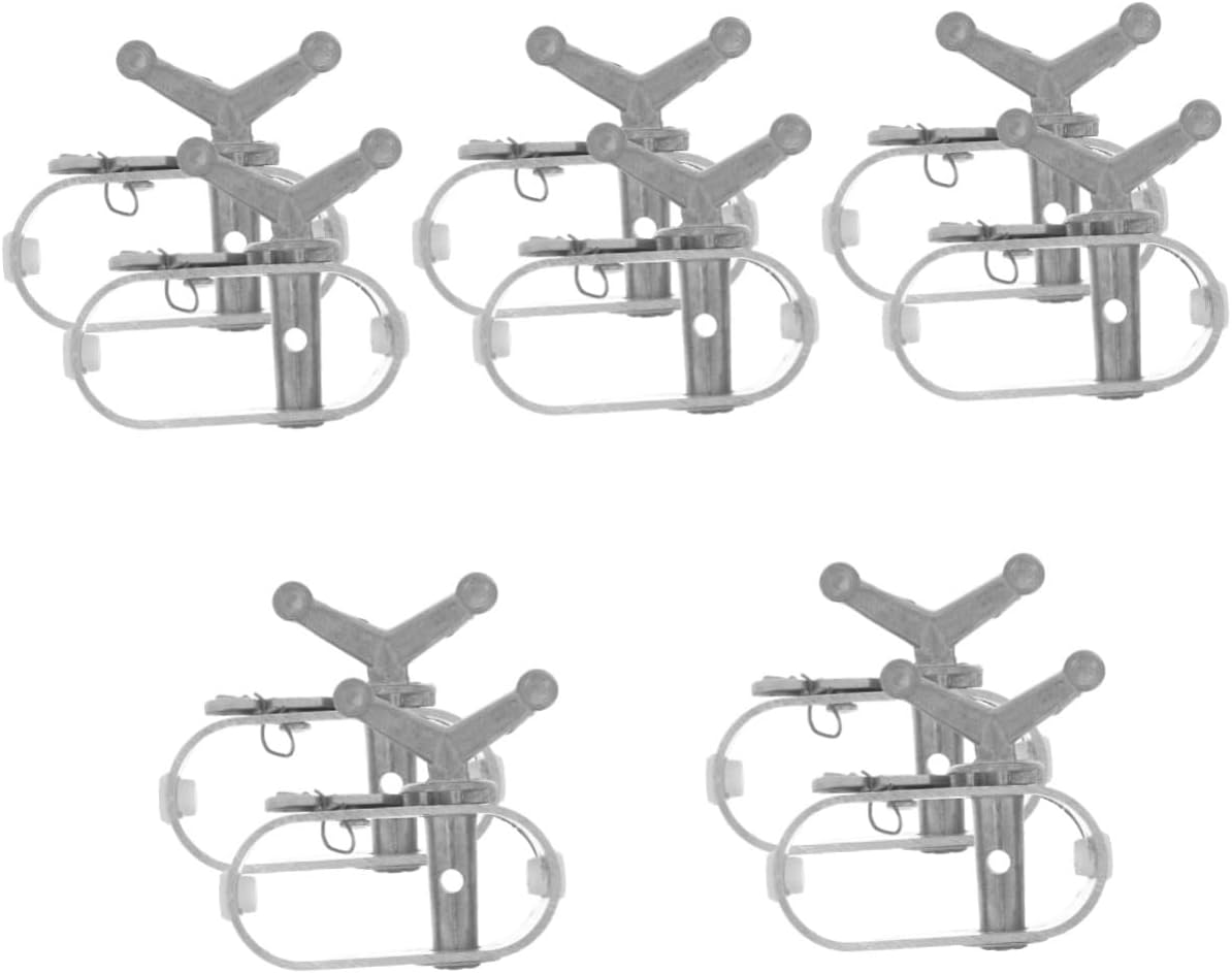 10pcs Steel Wire Tensioner Cable Winch Tightener Tool Rope Tightener Pool Cover Cable Wire Ratchet for Greenhouses